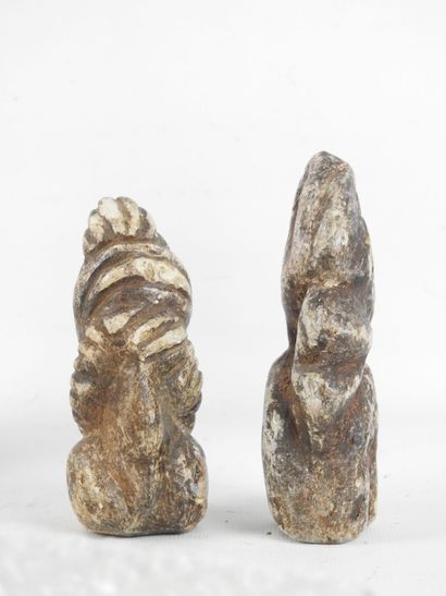 KISSI, Guinée.
Réunion de quatre statues...