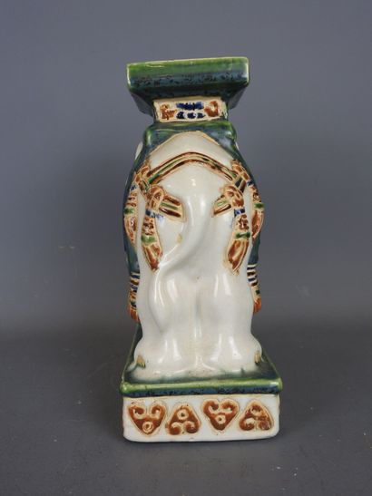 Vietnam.
Small Bien Hoa stoneware pedestal...