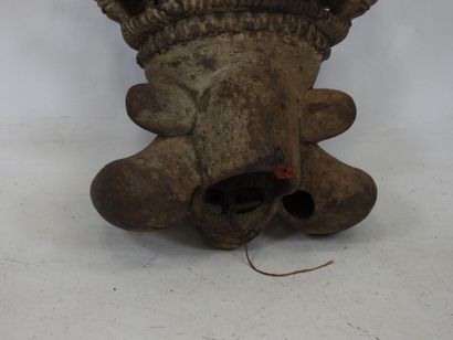 BAMOUN Cameroun : Important masque TUKAH...