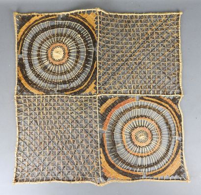 KUBA, RD DU CONGO. Square in pressed and...