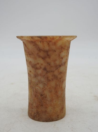 EGYPT: Alabaster vase. Old work in the Egyptian...