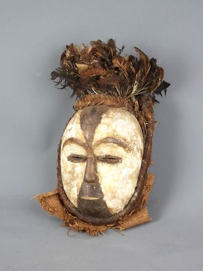 GALOA dance mask, Gabon.
Wood, pigments,...