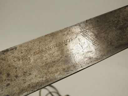 MACHETTE Amérique du Sud, poignée bois, lame...