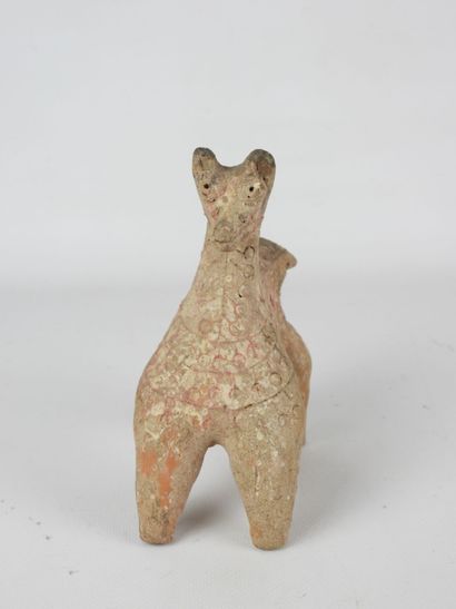 MONGOLIA: Cheval du Terrail. Earthenware...