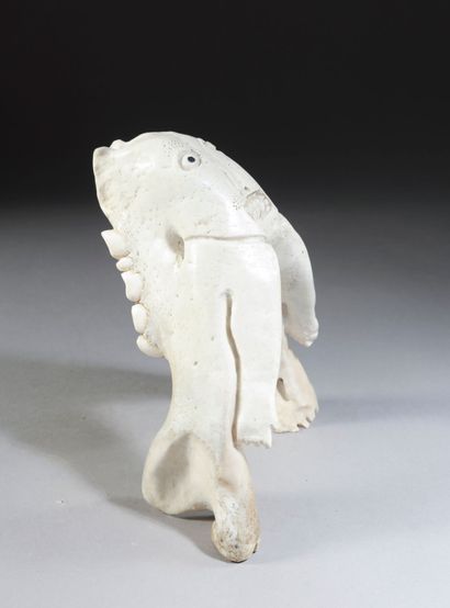 GROENLAND.
Rare TUPILAK fetish carved by...