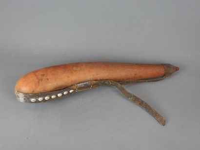 Milk gourd made from a calabash, MASSAI,...