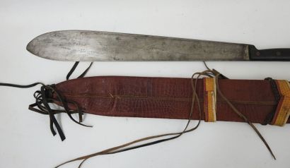 MACHETTE Amérique du Sud, poignée bois, lame...