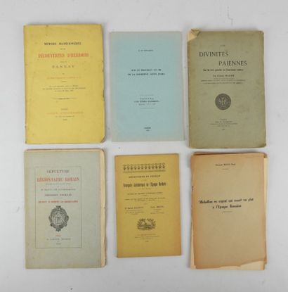 7 volumes. Mémoire archéologique sur les...