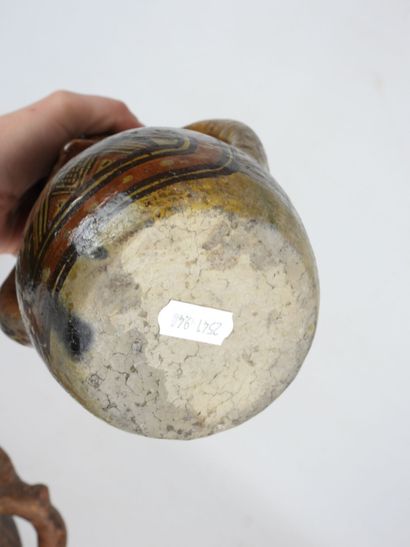 BERBERE - Kabylie : Quatre vases en terre...