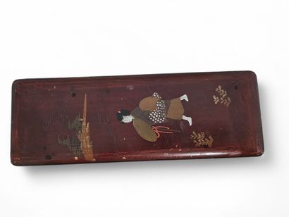 JAPAN, 20th century.
Set of 2 rectangular...