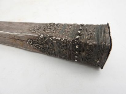 Laos. Pyramidal hairpin, also used as a tobacco...