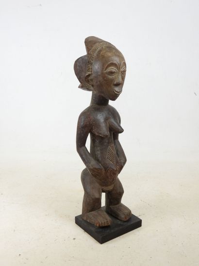 LUBA statue, Democratic Republic of the Congo.
Hardwood,...