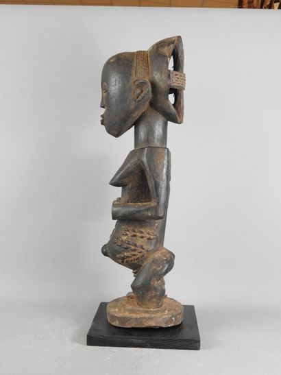Luba, Democratic Republic of the Congo. Wood,...