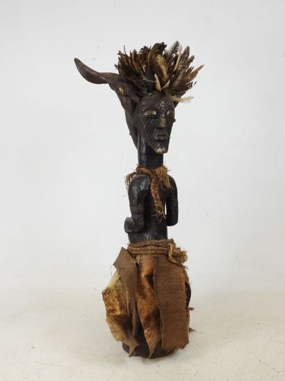Large Janus statue, SONGYE, Democratic Republic...