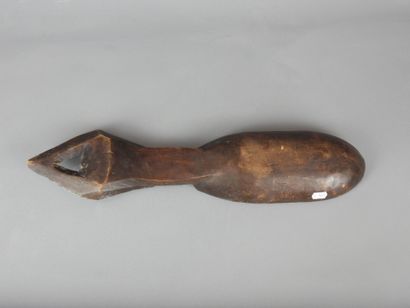 DAN, Côte d'IVOIRE: Wooden spoon, the handle...