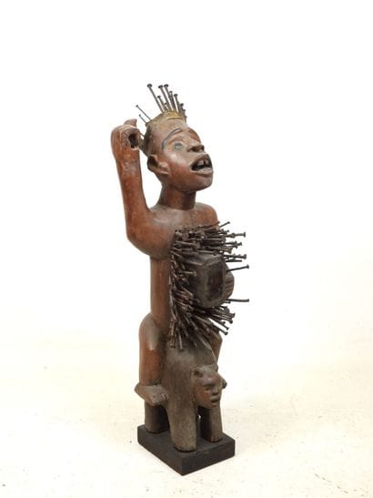 Nail fetish, BAKONGO, Democratic Republic...