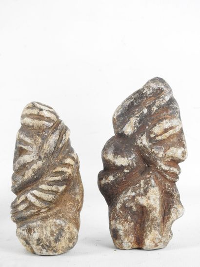 KISSI, Guinée.
Réunion de quatre statues...
