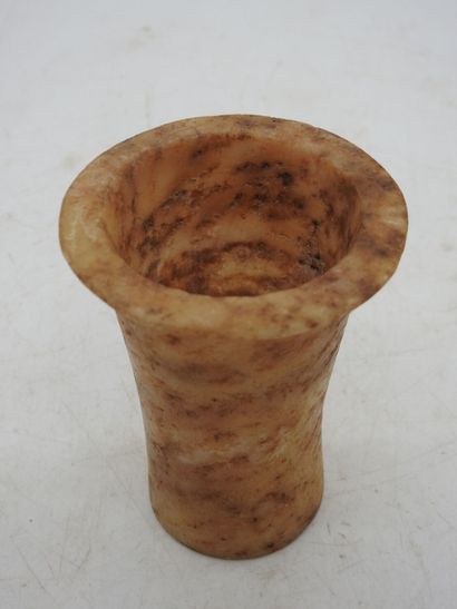 EGYPT: Alabaster vase. Old work in the Egyptian...
