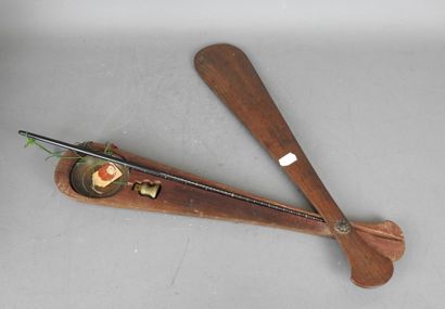 CHINA. Opium scale. L. 38 cm.