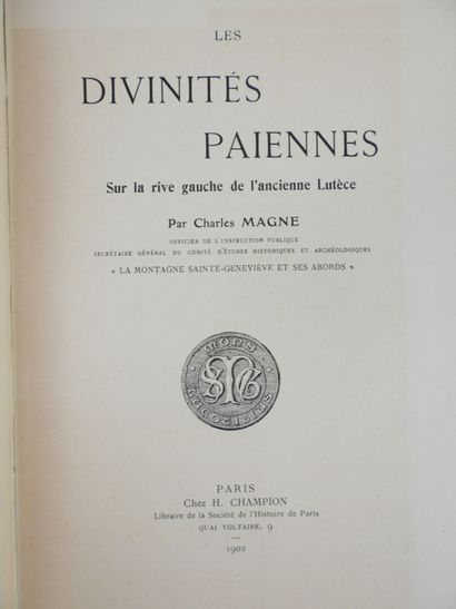 7 volumes. Mémoire archéologique sur les...