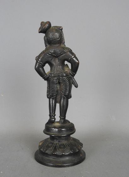 India.
Ancient representation of a bronze...