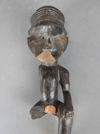 KUBA, RD CONGO. Laminated bowl. H. 27 cm....