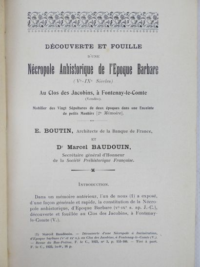 7 volumes. Mémoire archéologique sur les...