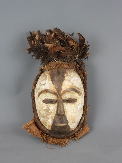 GALOA dance mask, Gabon.
Wood, pigments,...