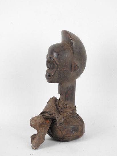 Statue de reliquaire, FANG (style), Gabon.
Bois,...