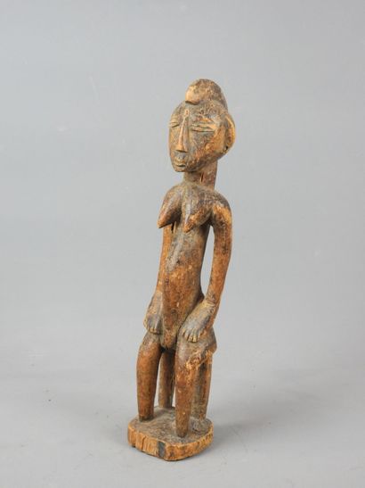 Elegant female statue, SENOUFO, Ivory Coast
H....