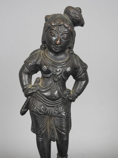 India.
Ancient representation of a bronze...