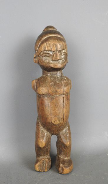 TOGO. Female statuette without arms. H. 25...