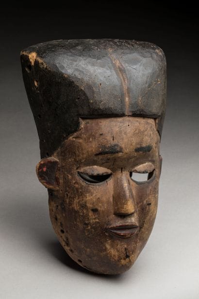 YOMBE dance mask, Democratic Republic of...