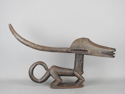 BAMBARA Mali
Antelope dance crest in wood,...