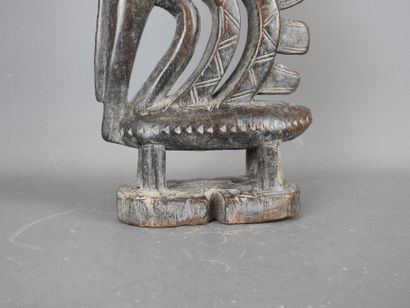 MALI Bambara
Antelope dance crest in patinated...