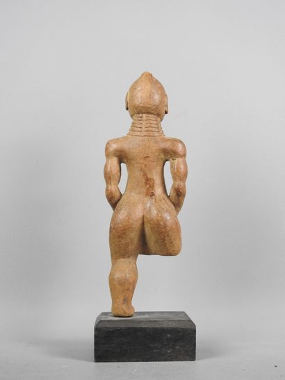 Bénin/Dahomey : Statuette de haut dignitaire....