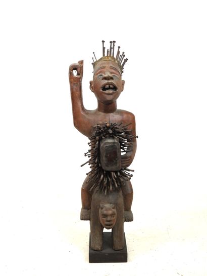 Nail fetish, BAKONGO, Democratic Republic...
