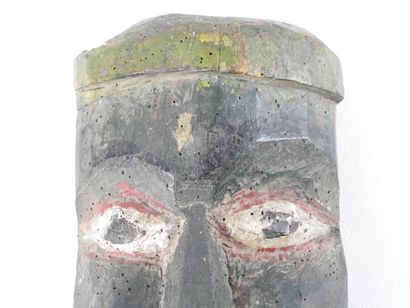 Mask of a divinity, BENGALE or NEPAL.
Wood,...
