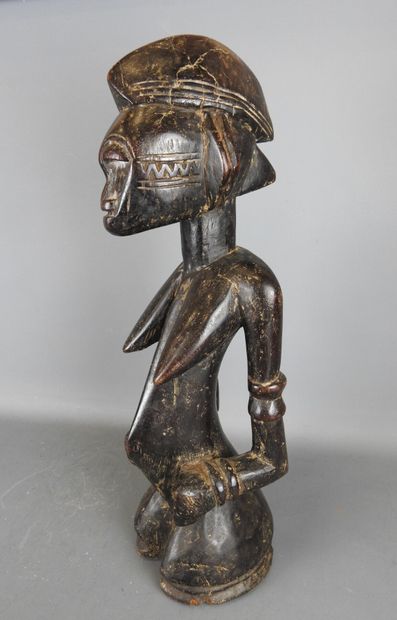 SENOUFO - Ivory Coast.
Statue, hard wood...