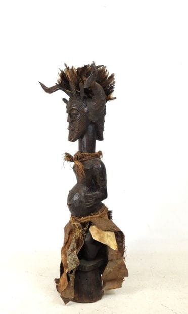 Large Janus statue, SONGYE, Democratic Republic...