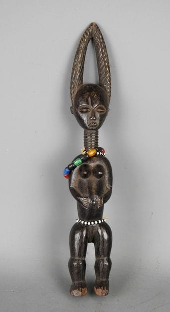 ATYE, Ivory Coast: Delightful female statue...