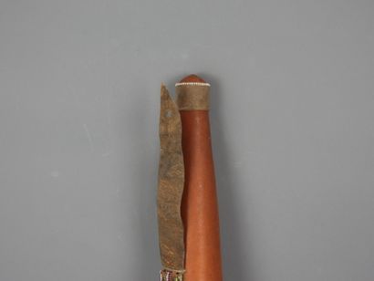 Milk gourd made from a calabash, MASSAI,...