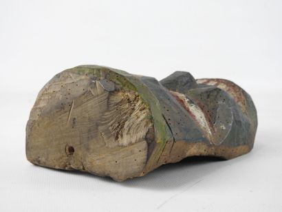 Mask of a divinity, BENGALE or NEPAL.
Wood,...