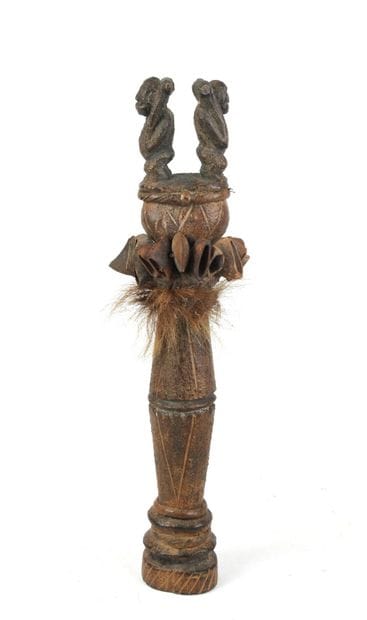 Democratic Republic of the Congo.
Wood, hair,...