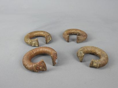 FOUR BRACELETS. D. 5cm