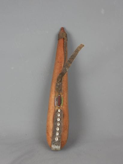 Milk gourd made from a calabash, MASSAI,...