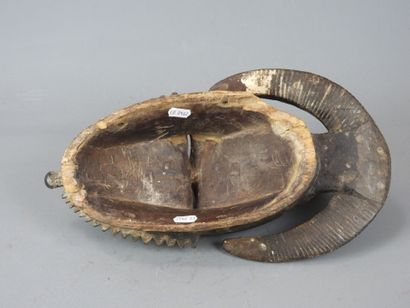 YAOURE, Ivory Coast. Hardwood, dark patina....