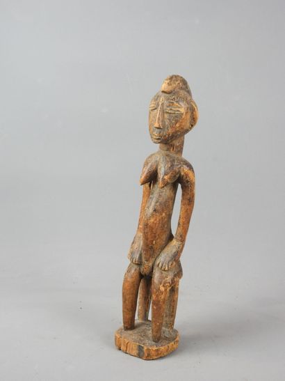 Elegant female statue, SENOUFO, Ivory Coast
H....