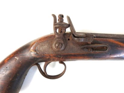 ARMES à FEU. Petit pistolet de traite à percussion...
