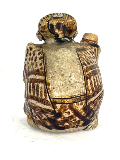 THAILAND: Stoneware figure. 15th century....